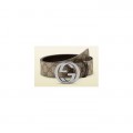 Ceinture femmes Boucle GG couleur argent Braderie